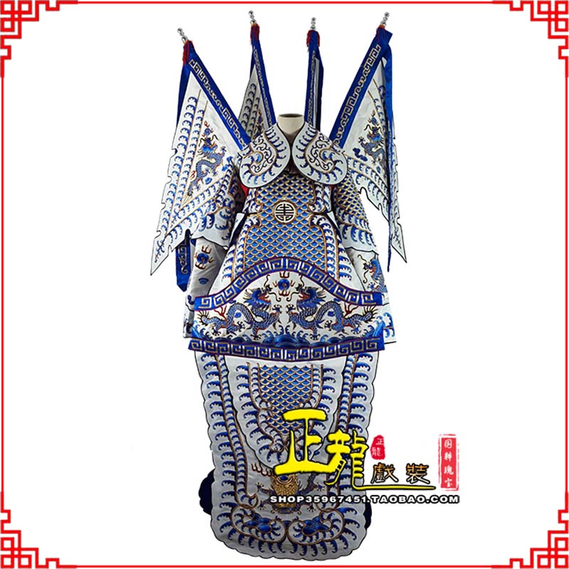 寻甸武生武将大靠祥龙勾金